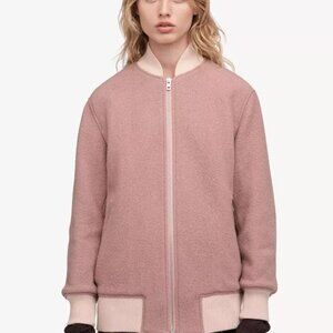 New Rag & Bone Elle Bomber Jacket pink